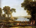 Landscape With The Marriage Of Isaac And Rebekah Claude Lorrain